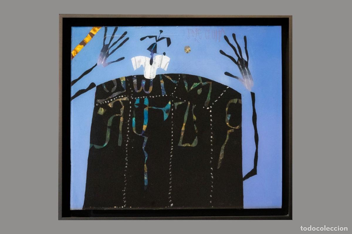 Kunst: PINTURA DE JOŽE CIUHA FIRMADA Y ENMARCADA. CA. 1980