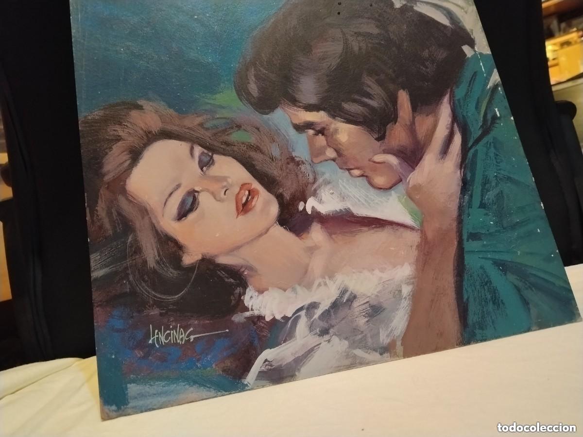 Arte: Obra de &rdquo;Carlos Lencinas&rdquo; Pintura estilo ilustrativo y dram&aacute;tico (ref:B-LENCINAS-53)