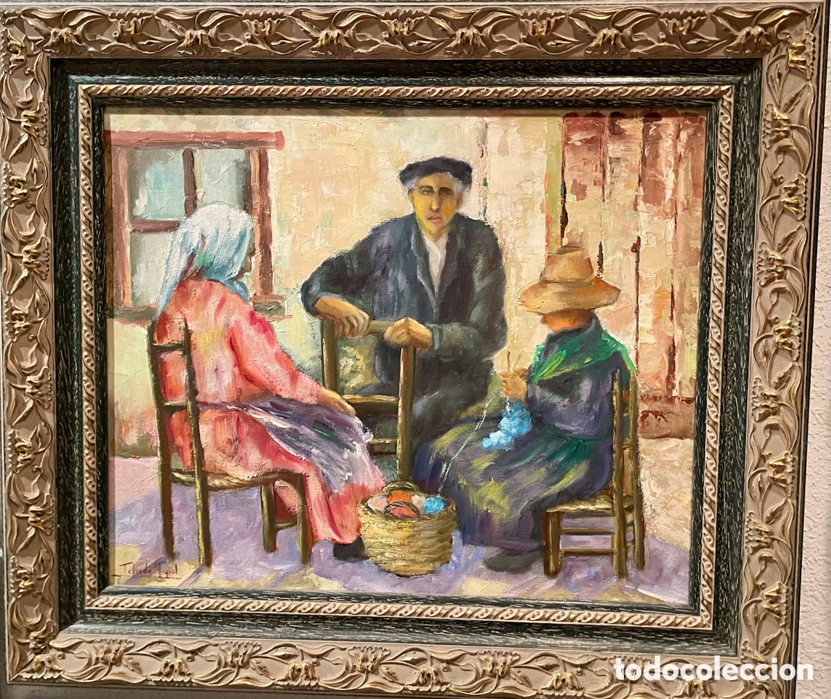 Arte: &Oacute;leo original de Telvi de Miguel