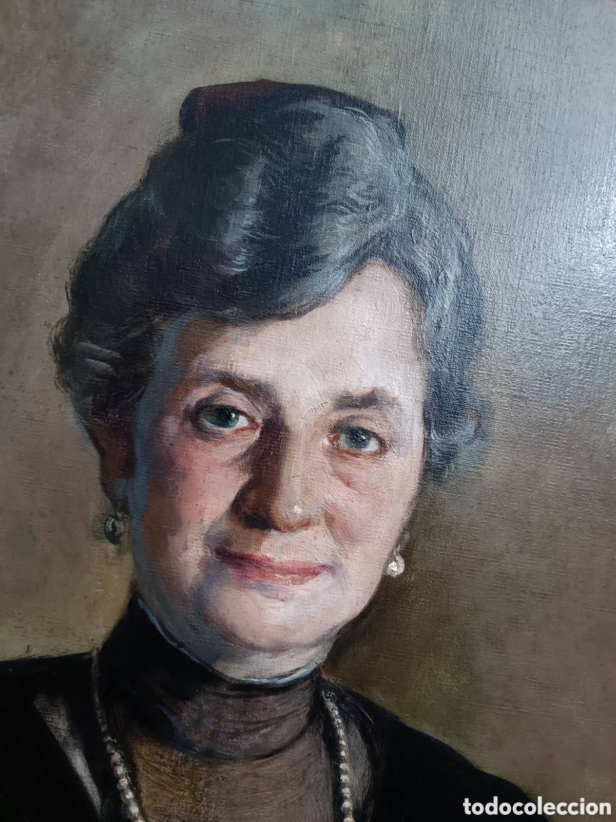 Arte: Retrato al oleo Vila y Prades - Foto 6