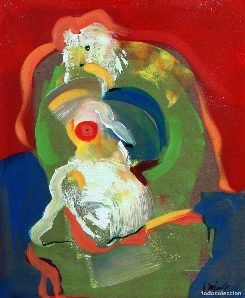 Arte: CARLOS MENDEZ (Buenos Aires, 1943) ACRILICO SOBRE TELA TITULADO AIRO XII