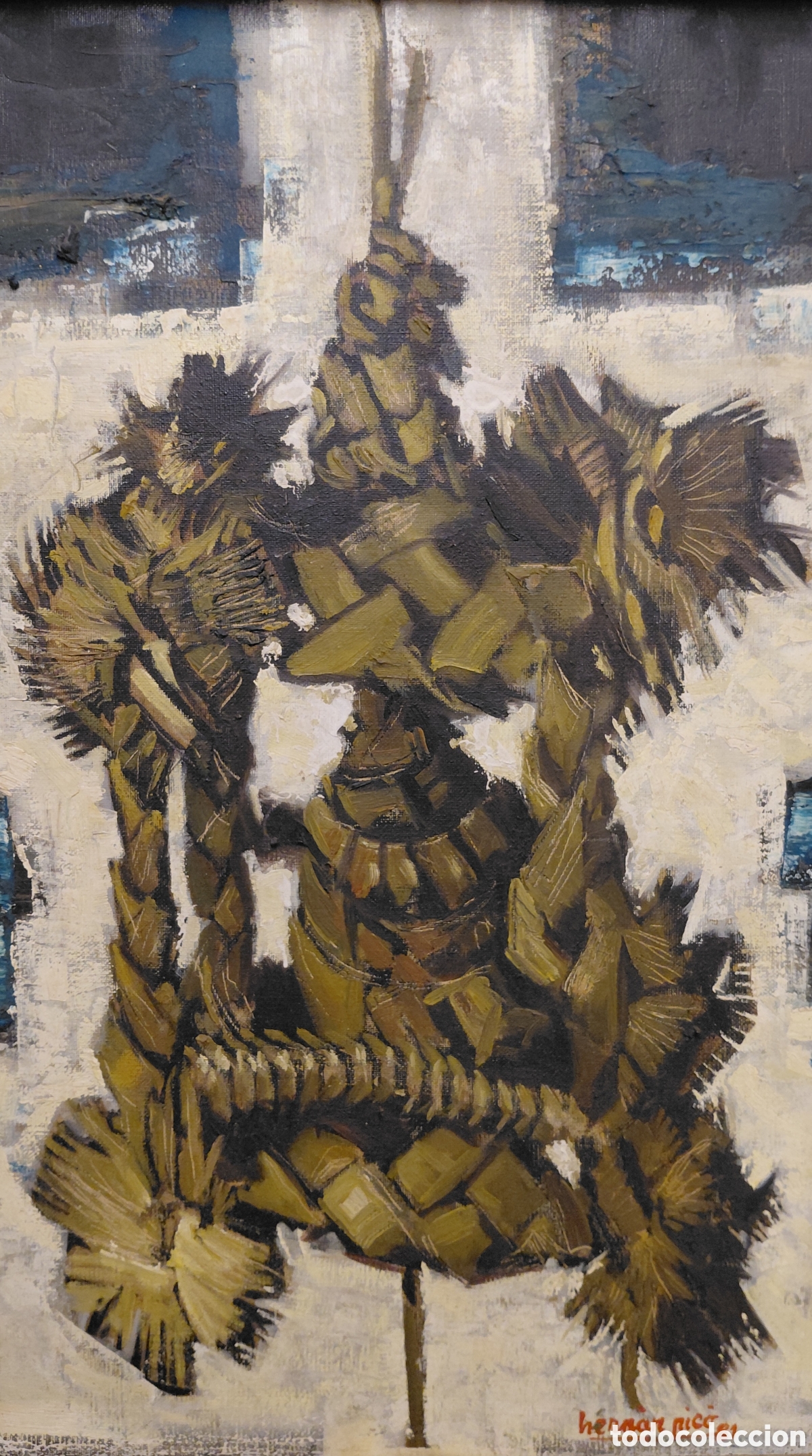 Arte: Hern&aacute;n Pic&oacute; (1911-1994). &Oacute;leo sobre lienzo realizado en 1981.