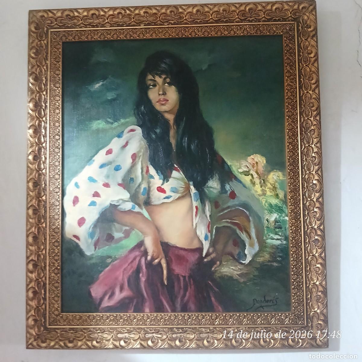 Arte: Cuadro. &Oacute;leo sobre lienzo adherido a tablero.
