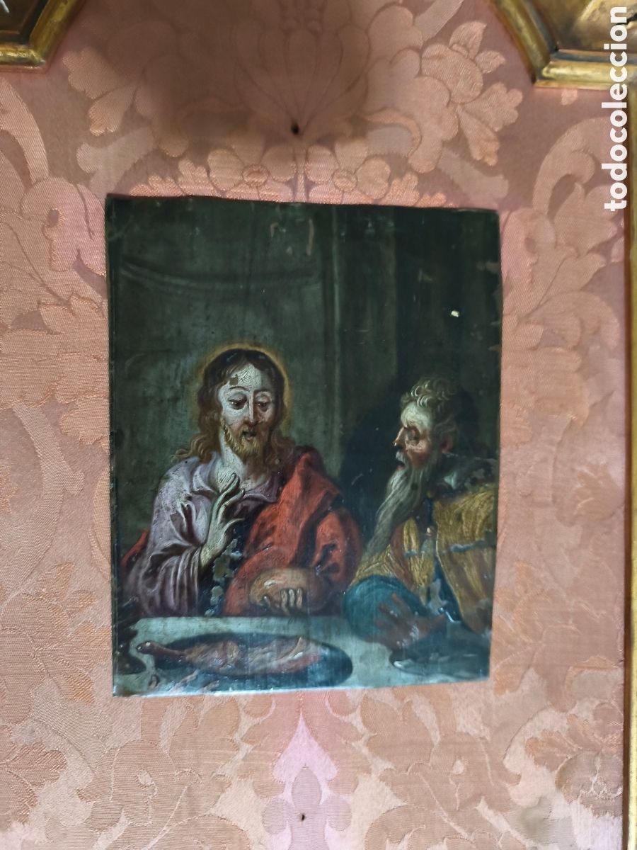 Arte: Cobre oleo siglo XVIII