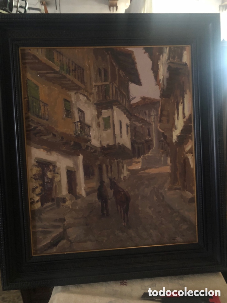 Arte: &oacute;leo sobre lienzo de la pintora madrile&ntilde;a Juana Pastor (1951), afincada en Toledo.