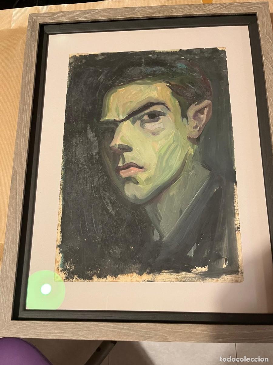 Arte: cuadro de Juli Garola Reus Tarragona retrato 1960