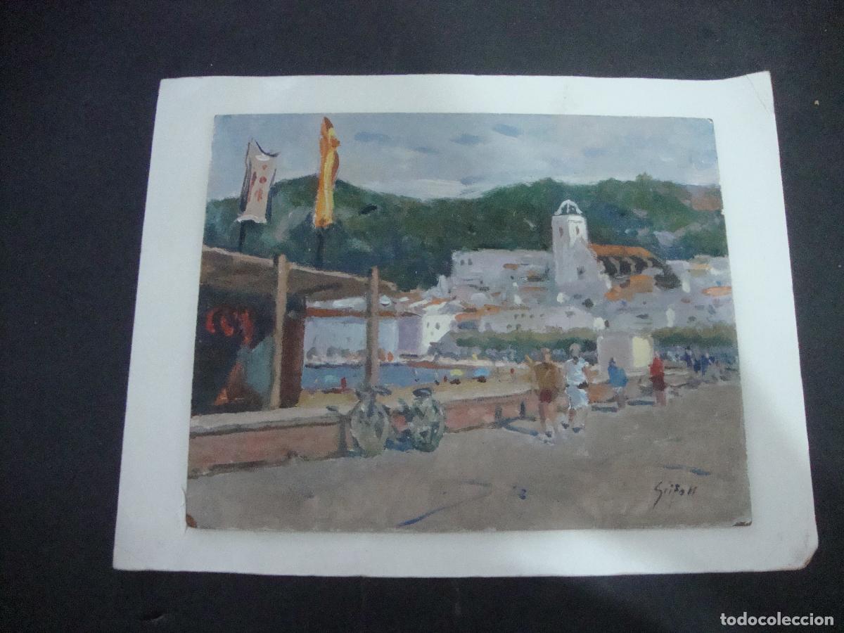 Arte: JOSEP GRIFOLL OLEO SOBRE TABLA 24 X 19 CM