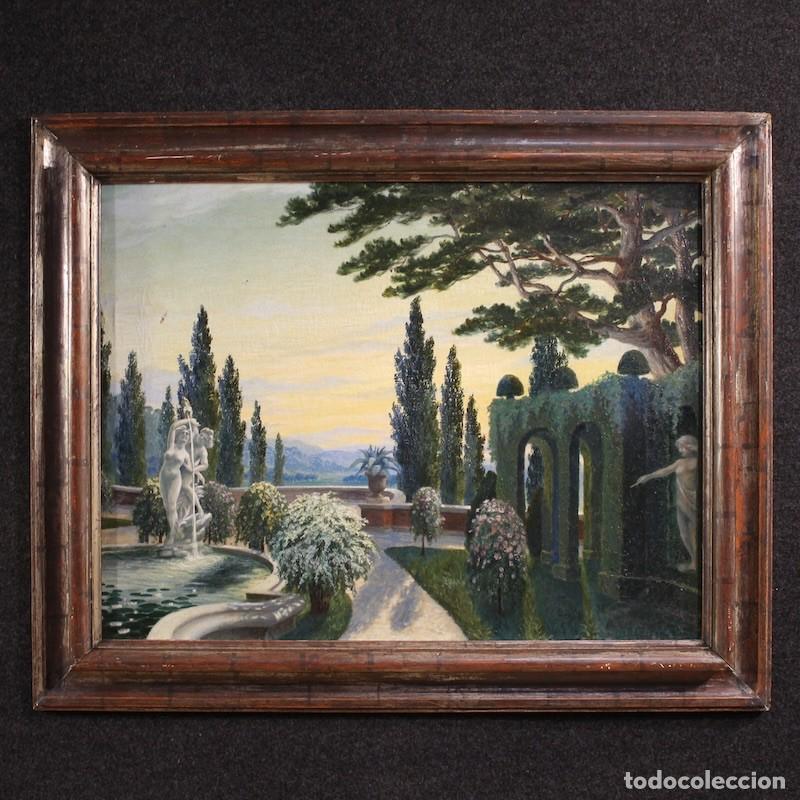 Arte: Pintura paisaj&iacute;stica italiana de la primera mitad del siglo XX.