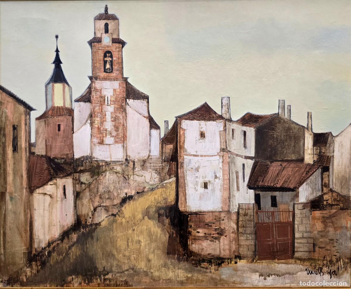 Arte: Yuncos. &Oacute;leo de Vernet Bonfort 1965. Firmado.