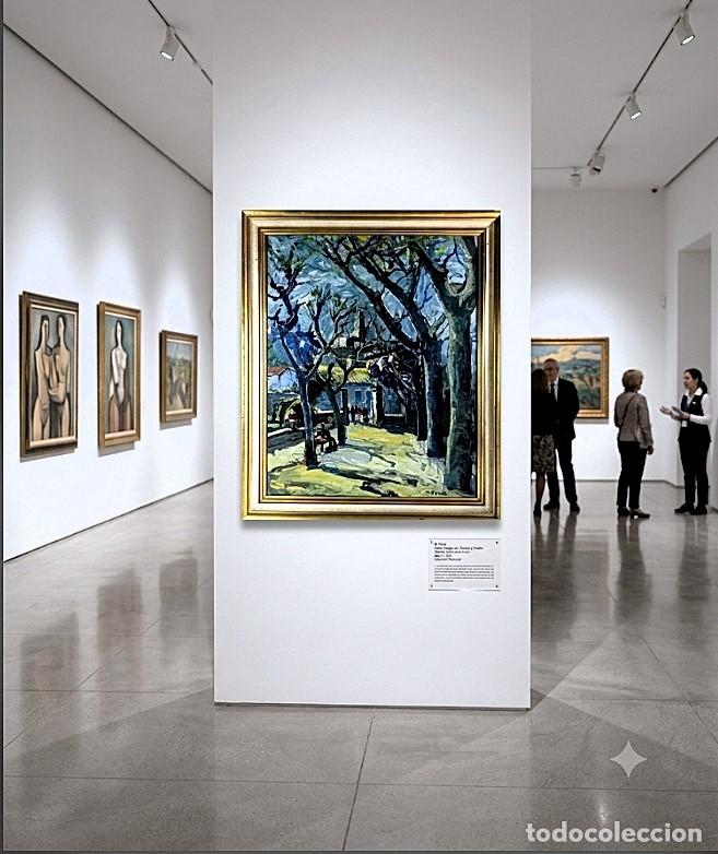 Arte: NARCIS PERAL GIL 1912 - PASEO ARBOLADO - Foto 8