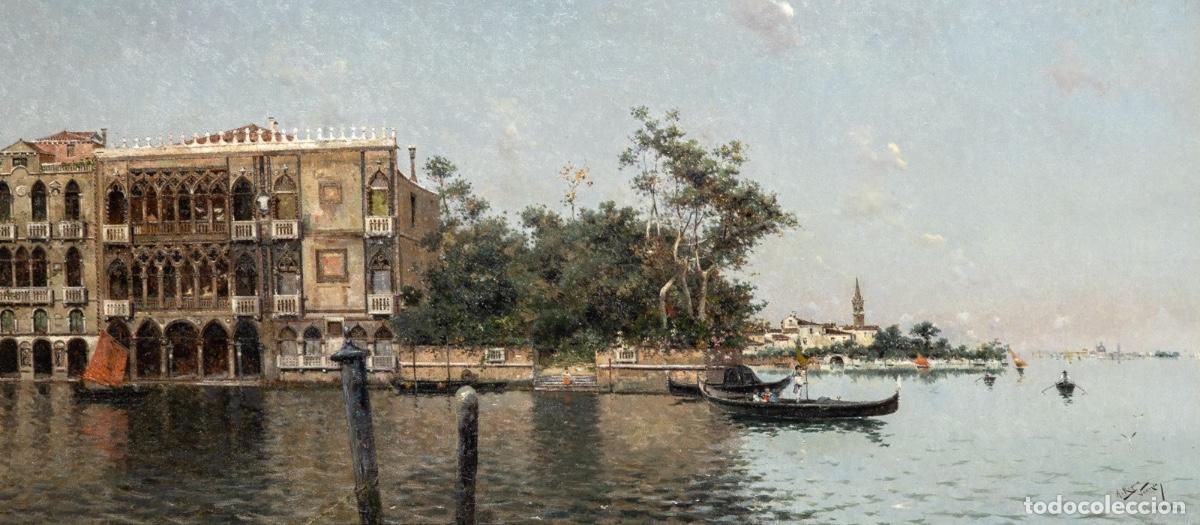 Arte: Antonio Reyna Vista de Venecia