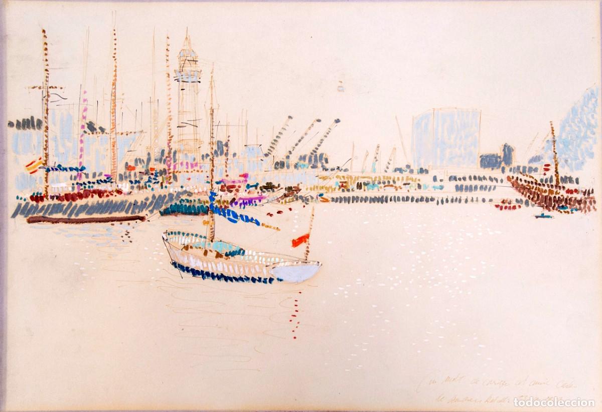 Arte: ANDREU BALCELLS - PASEO DE BARCELONA - 1983