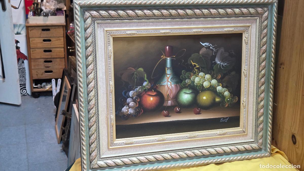 Arte: cuadro pintado al oleo Bodegon - Foto 1