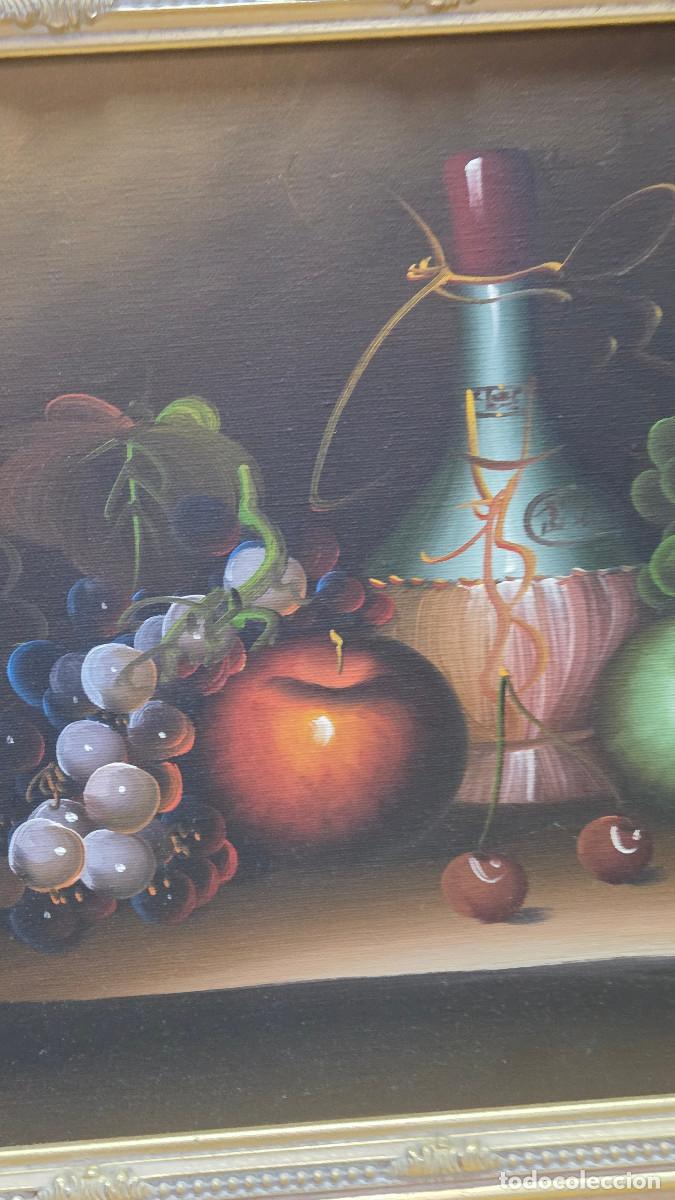Arte: cuadro pintado al oleo Bodegon - Foto 3