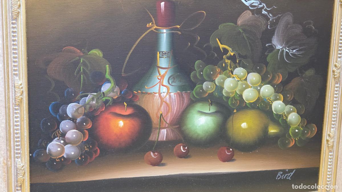 Arte: cuadro pintado al oleo Bodegon - Foto 5