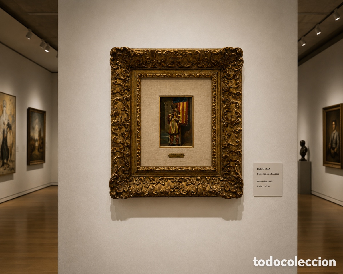 Arte: EMILIO SALA FRANC&Eacute;S ALCOY 1847-1910 O/T