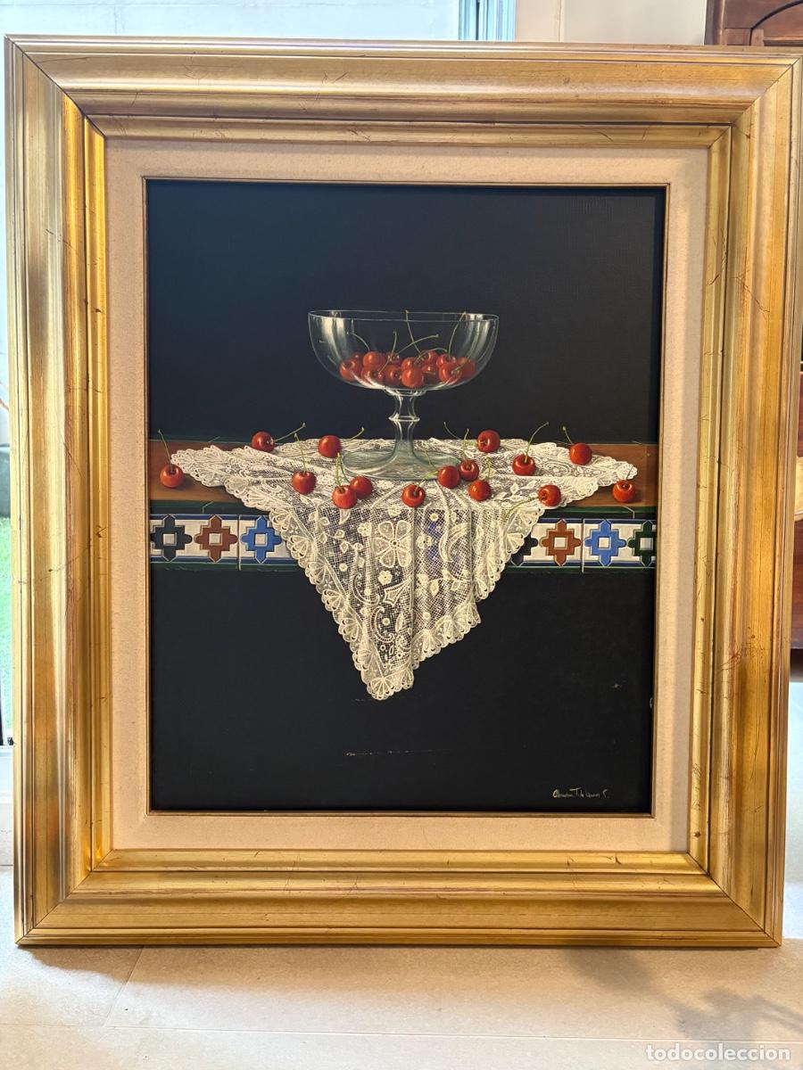 Arte: &Oacute;leo original de Almudena Fern&aacute;ndez de Liencres (61 &times; 50 cm) con certificado documentaci&oacute;n de origen