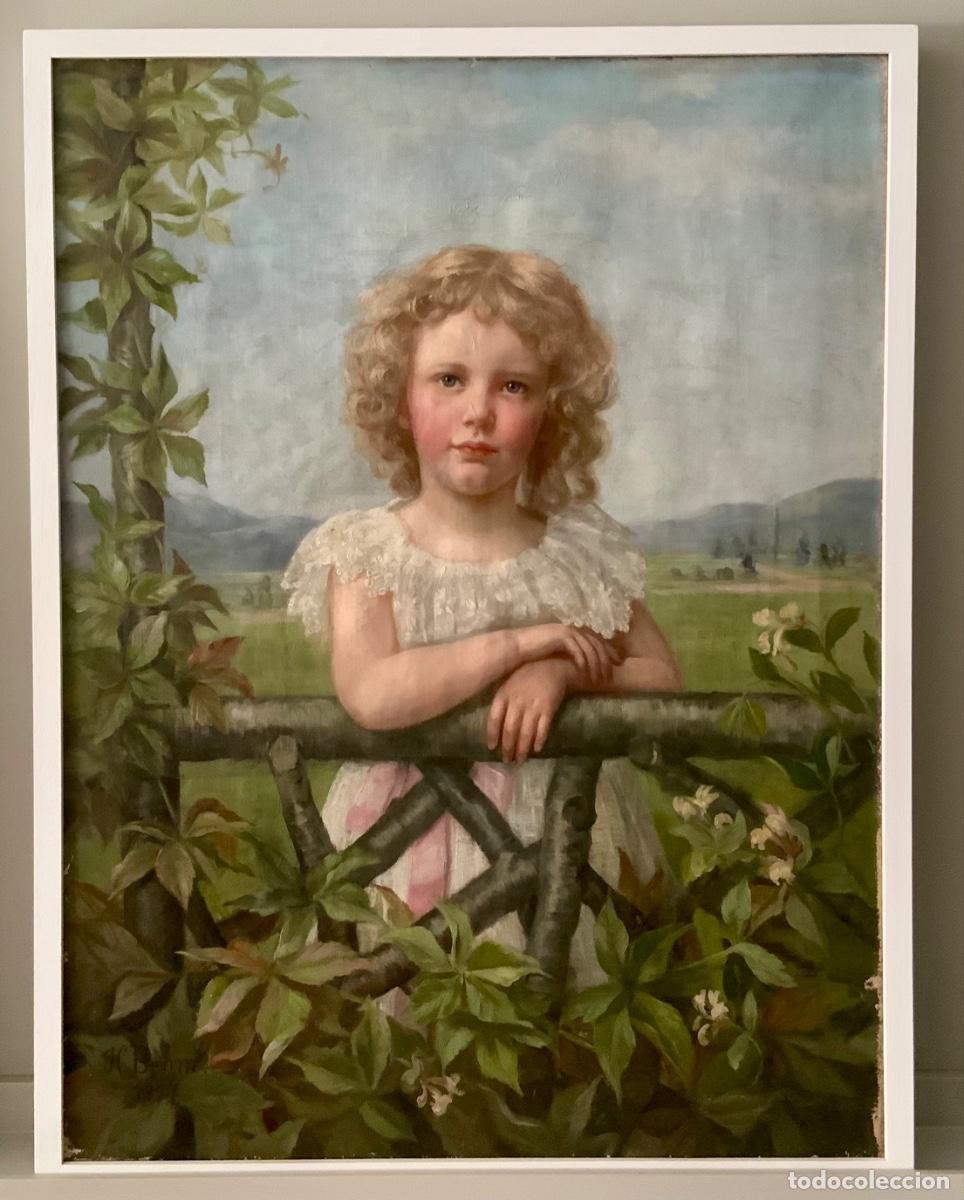 Arte: HELENE BEHM (&oacute;leo s.XIX) - Foto 2