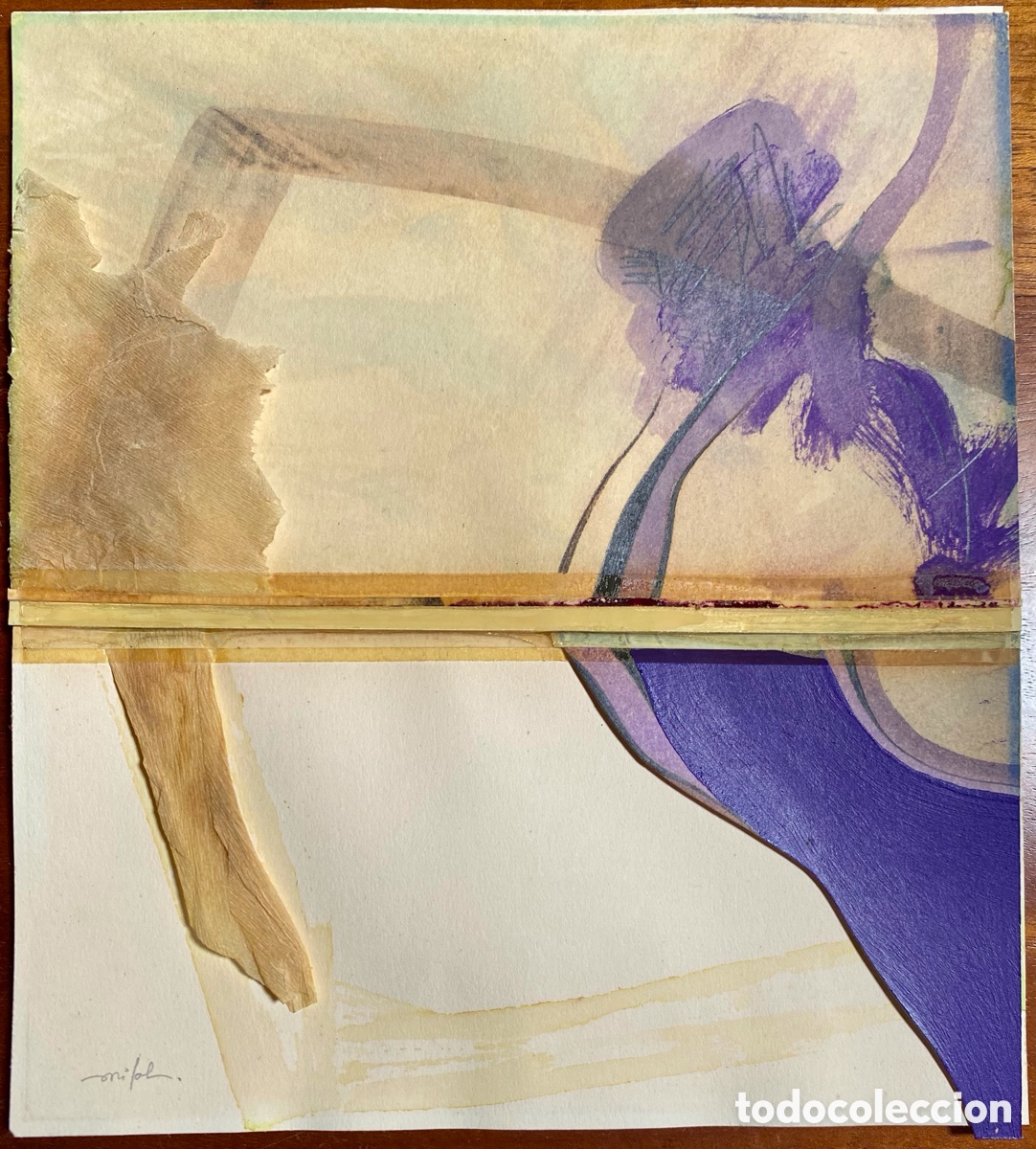 Arte: Collage Pedro Grifol 1971 - Foto 3