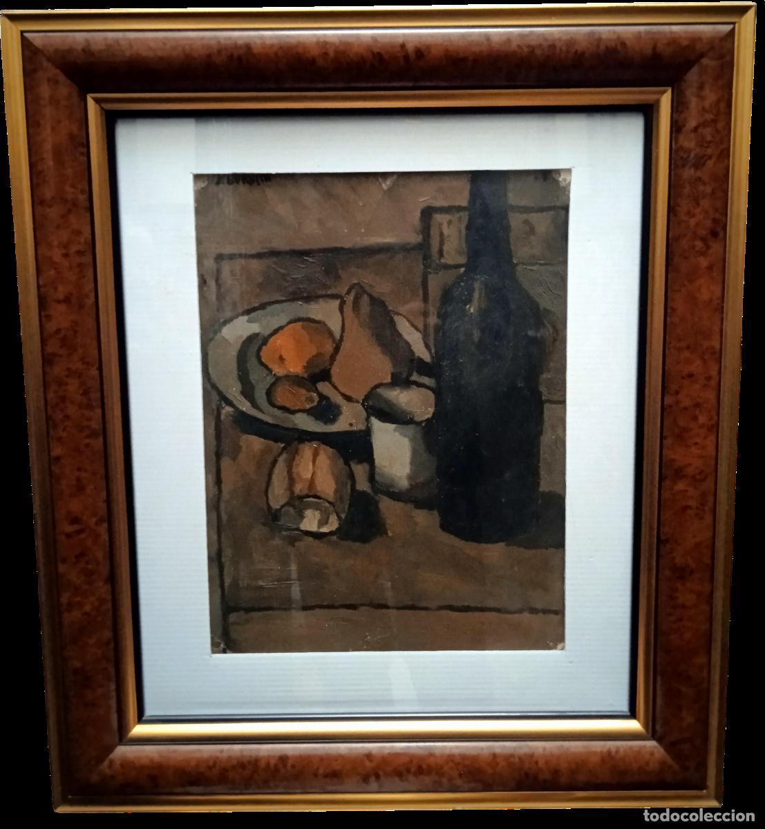 Arte: Jos&eacute; Gurvich (1927&ndash;1974): Bodeg&oacute;n. &Oacute;leo sobre cart&oacute;n firmado en 1953.