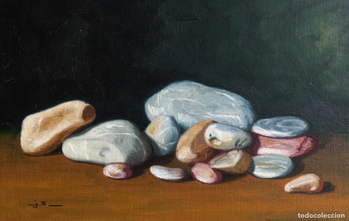 Arte: PINTURA AL &Oacute;LEO DE JOSE SANZ SALA REALIZADA EN LOS A&Ntilde;OS 80. PEQUE&Ntilde;O FORMATO ( PAGO POR BIZUM )