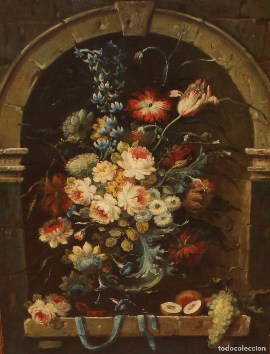 Arte: ESCUELA FLAMENCA (XX) OLEO SOBRE TELA SIGUIENDO LOS MODELOS DE JAN DAVIDSZOON DE HEMM