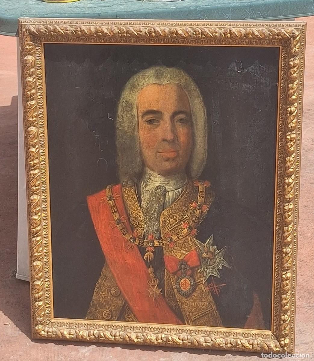 Arte: RETRATO MARQUES DE LA ENSENADA - Foto 2