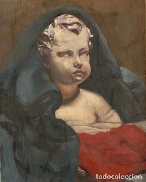 Art: Jos&eacute; Vidal Mart&iacute;n &rdquo;Vidalmar&rdquo;- Cuadro &Oacute;leo sobre lienzo de 1921 - maravilloso estudio de escultura