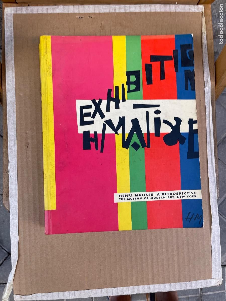 Arte: MOMA HENRI MATISSE RARE VTG 1992 1ST ED MOMA RETROSPECTIVE ICONIC XL VOLUME ART BOOK TAPA BLANDA