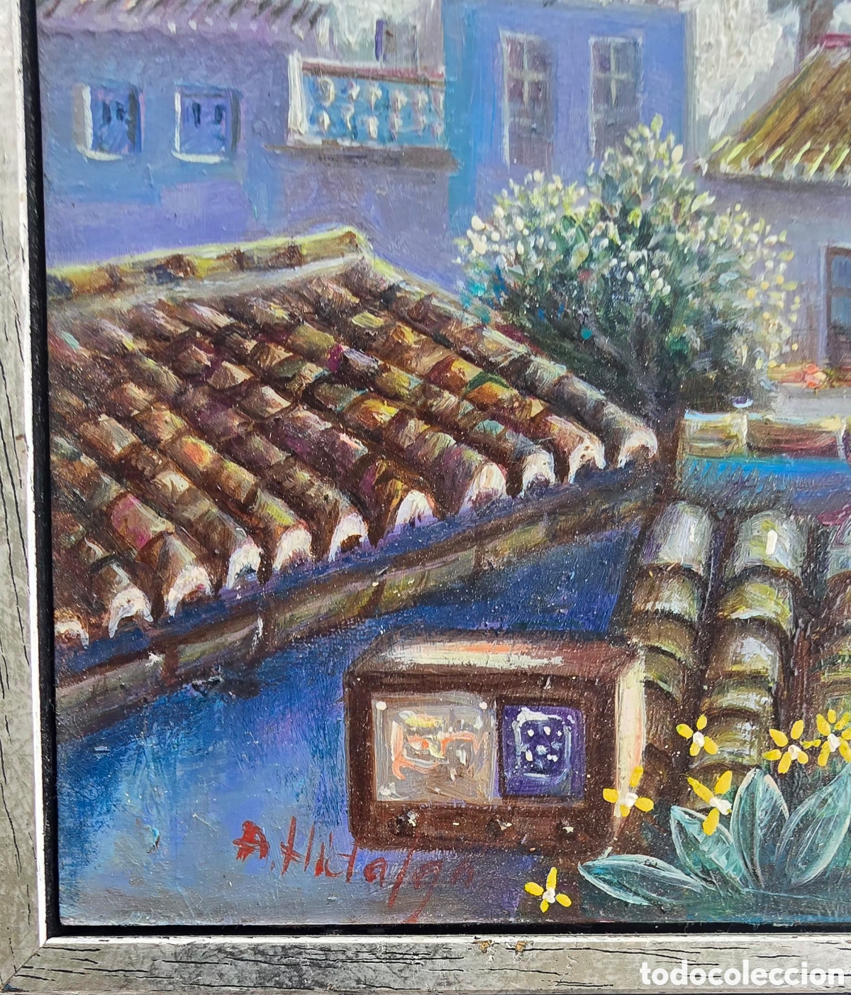 Arte: A. Hidalgo. Oleo sobre tabla - Foto 2