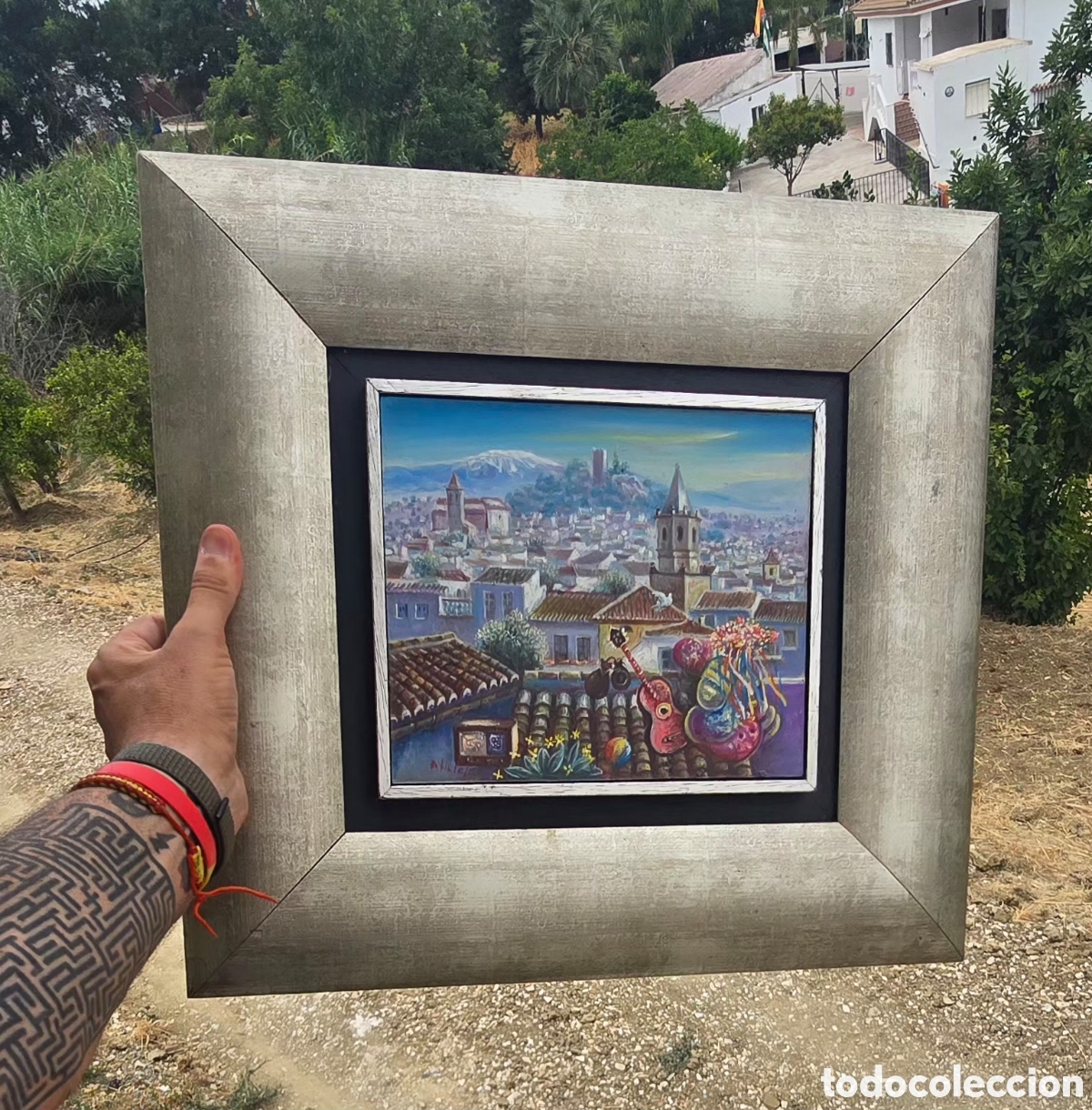 Arte: A. Hidalgo. Oleo sobre tabla - Foto 4