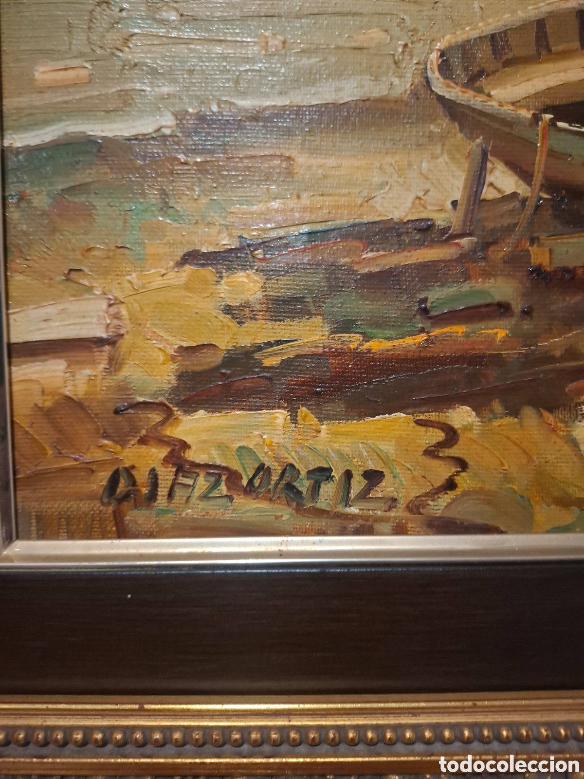 Arte: Oleo sobre lienzo marina - Foto 3