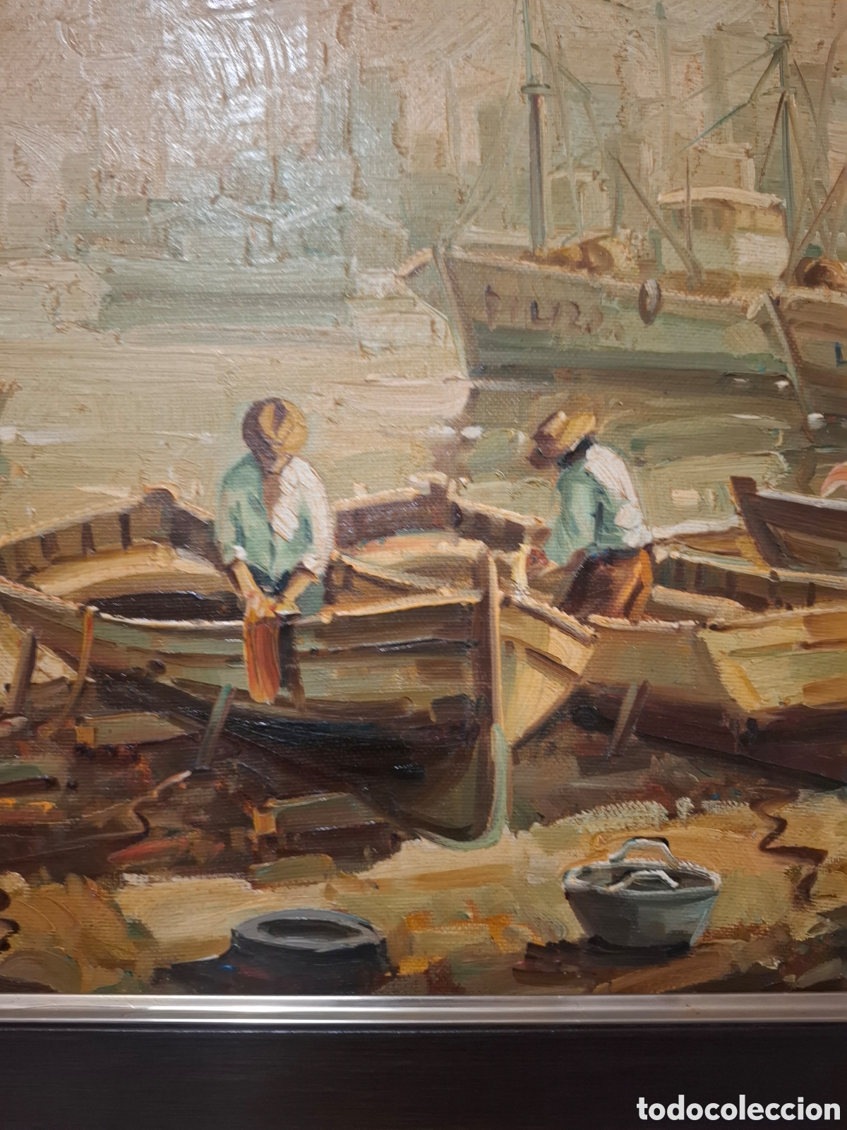 Arte: Oleo sobre lienzo marina - Foto 4