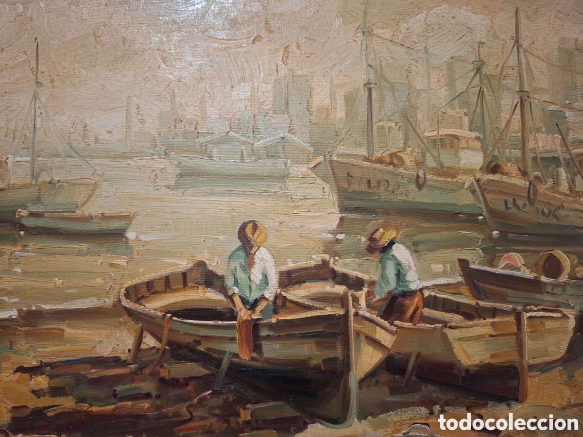 Arte: Oleo sobre lienzo marina - Foto 6