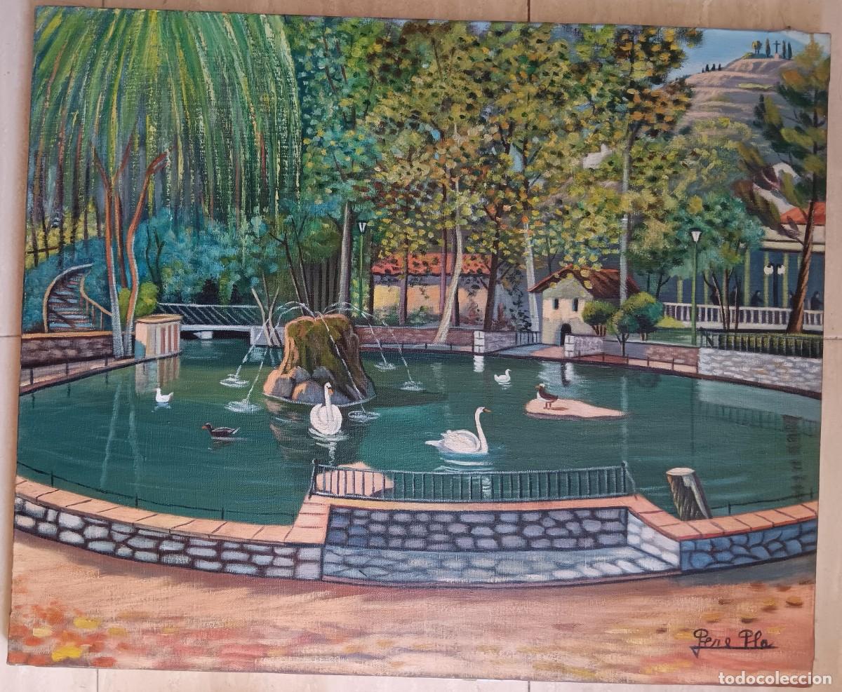 Arte: PERE PLA PAR&Eacute;S. &Oacute;LEO SOBRE TELA 73 X 60. MOI&Agrave;, EL MOIAN&Egrave;S. FIRMADO Y CERTIFICADO.