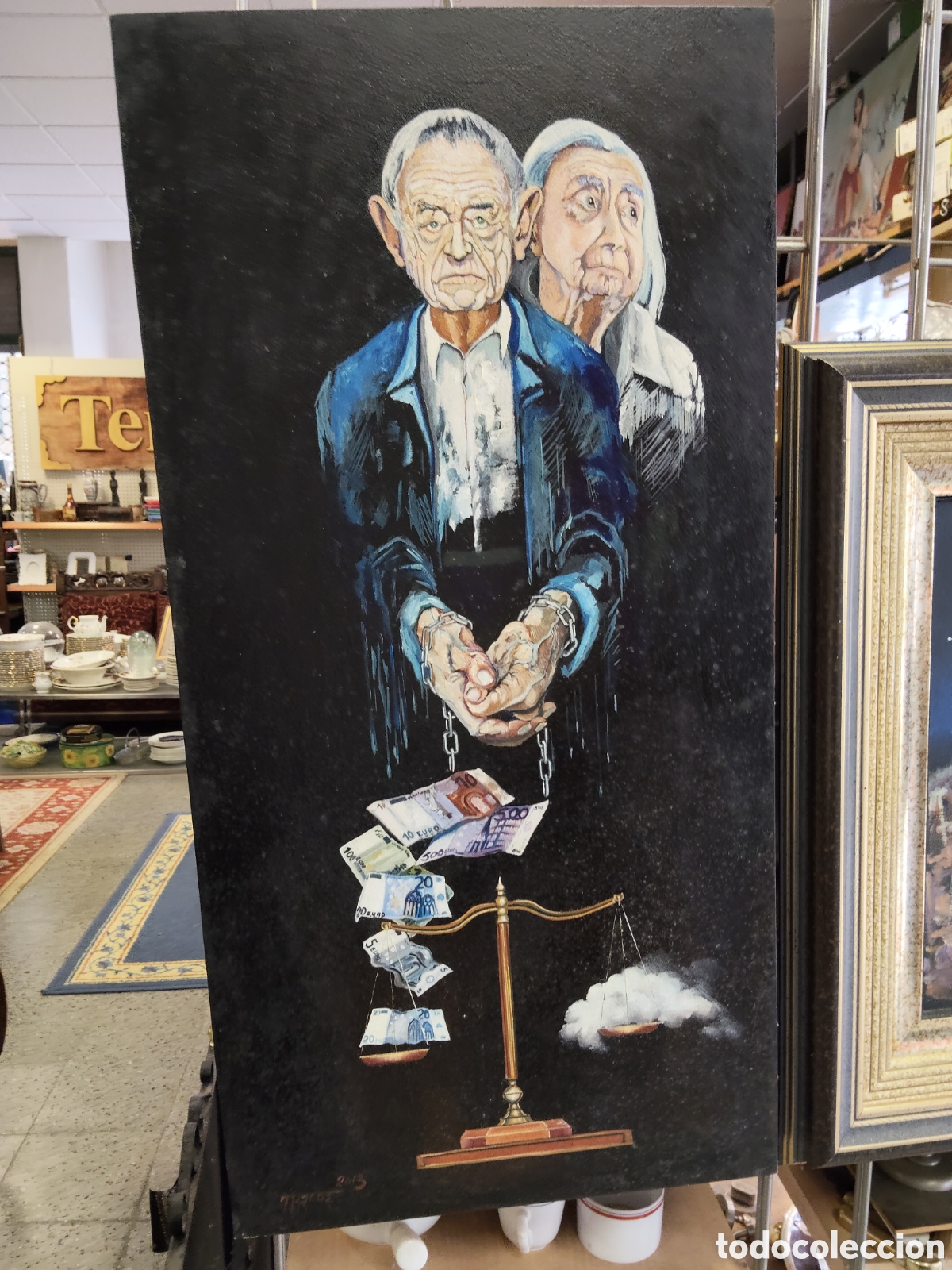 Arte: &Oacute;leo sobre lienzo MARCOR - Foto 1