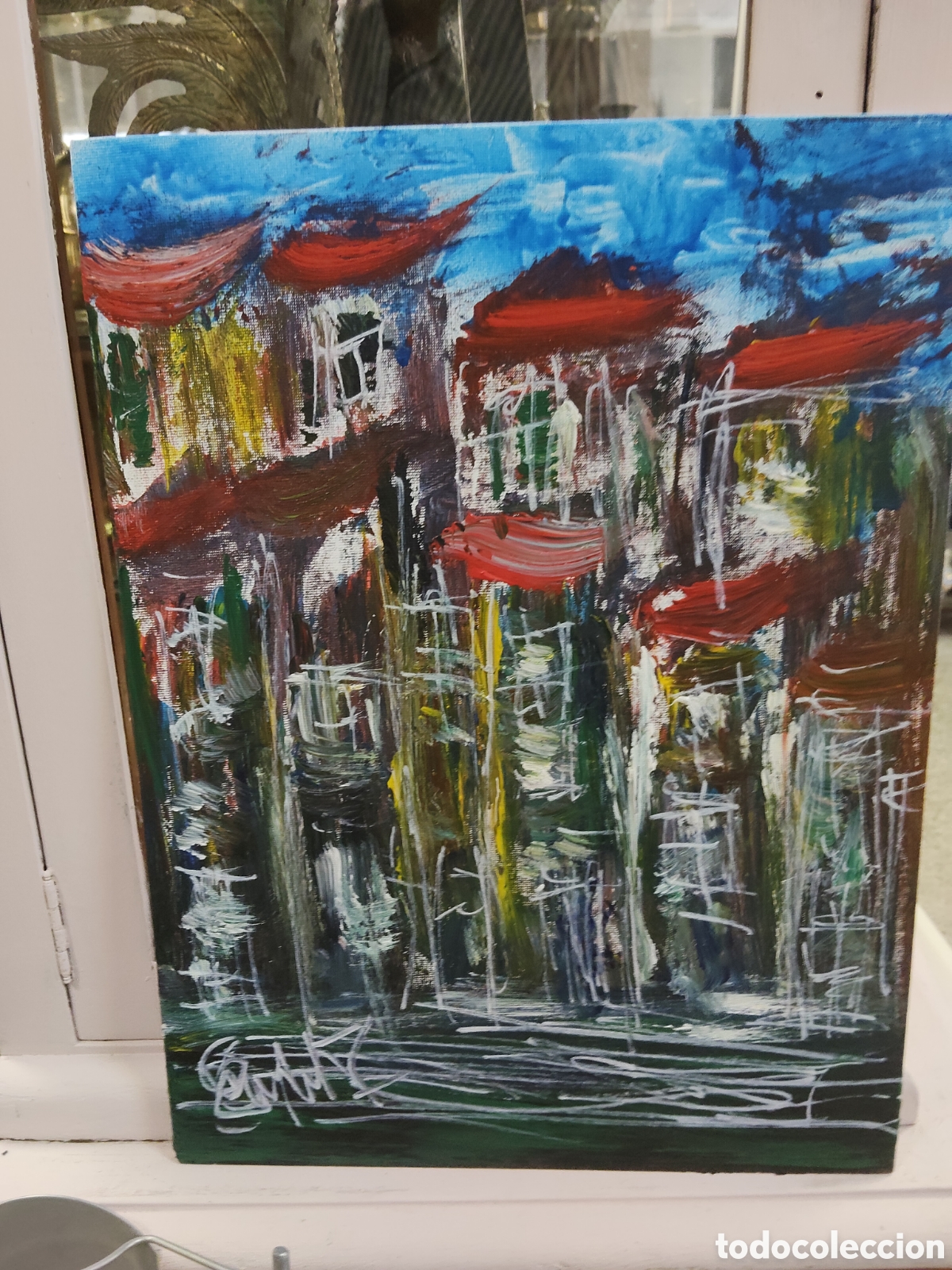 Arte: &Oacute;leo sobre tabla Enrique V - Foto 1