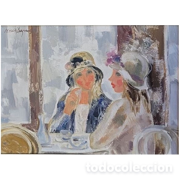 Arte: &Oacute;leo original de Morat&oacute; Aragon&egrave;s