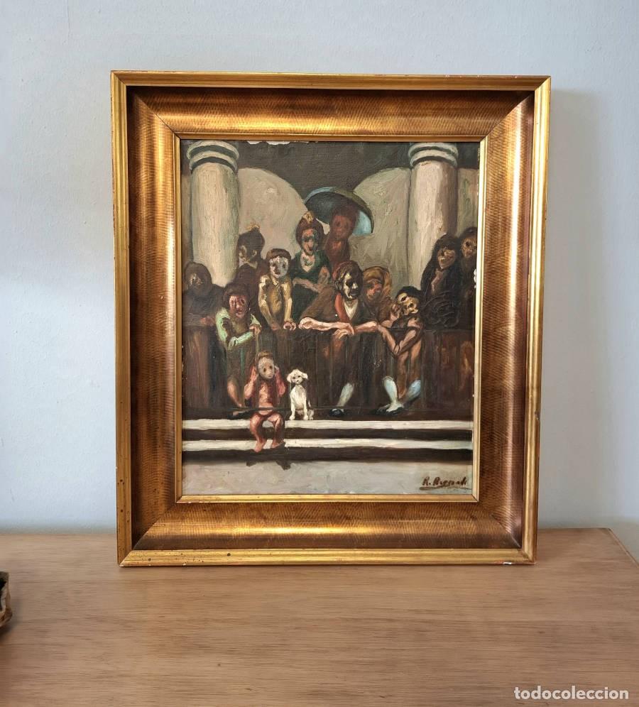 Arte: Baldomero Romero Resendi Grupo en la barandilla