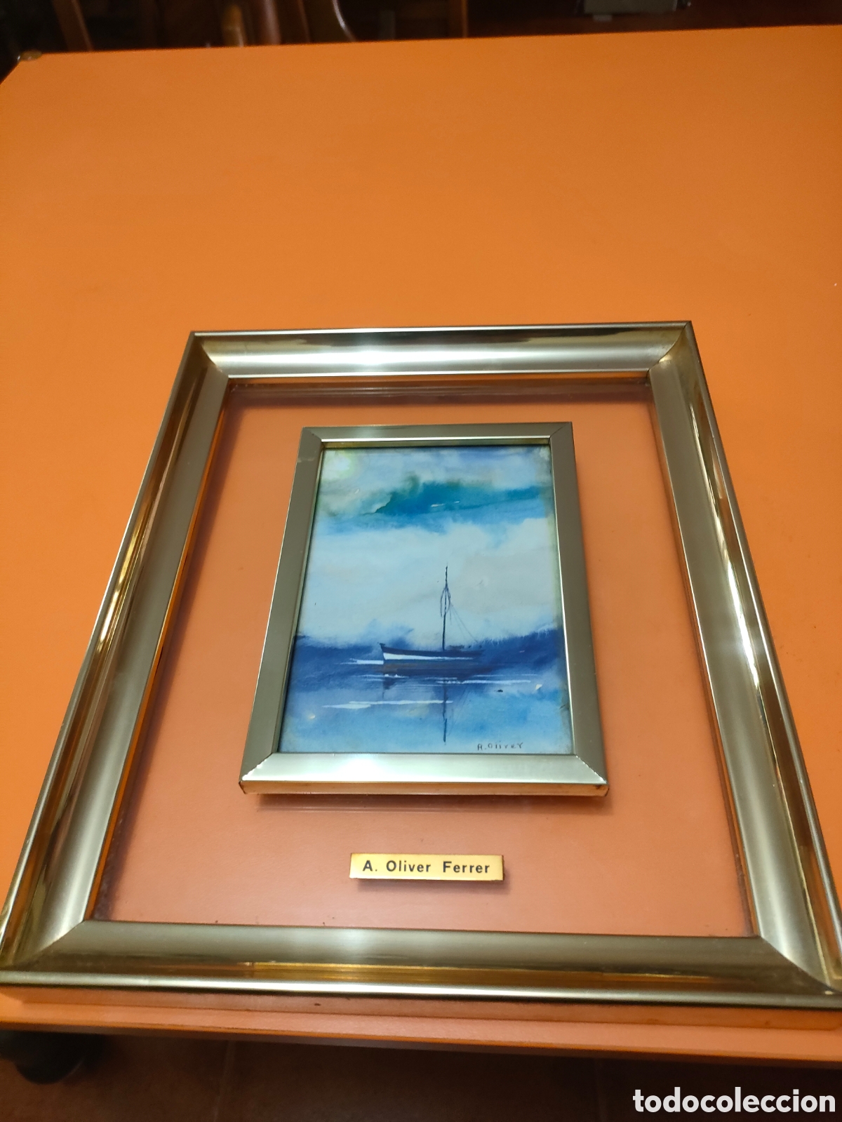 Arte: Peque&ntilde;o acr&iacute;lico de Alfons Oliver Ferrer