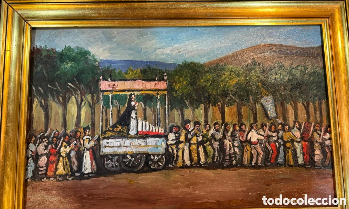 Arte: &Oacute;leo sobre lienzo Antonio Pan - Foto 1