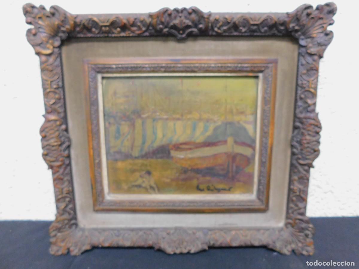 Kunst: &Oacute;LEO SOBRE TELA - MARINA