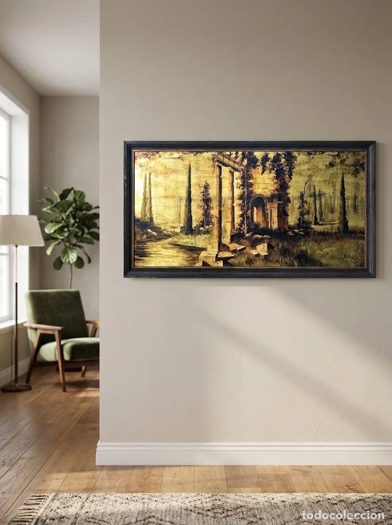 Arte: CUADRO PANOR&Aacute;MICO DE PAISAJE