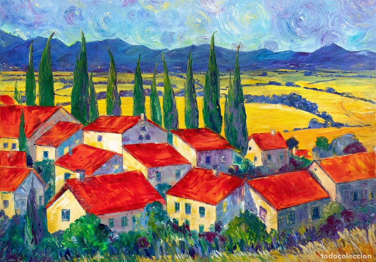 Arte: Cuadro Spanish Village in the Golden Valley