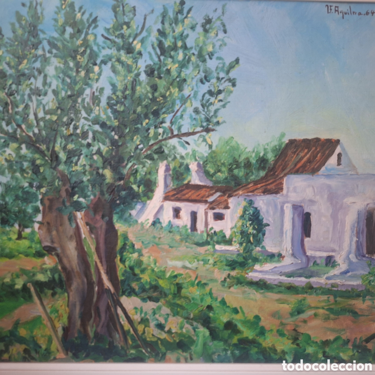 Arte: &Oacute;leo de Florencio Aguilera &rdquo;Caserio&rdquo; - Foto 1