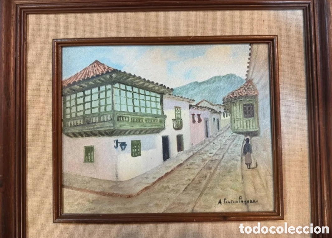 Arte: &Oacute;leo sobre lienzo Antonio Pont&oacute;n