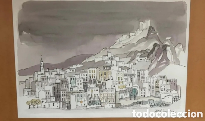 Arte: Acuerela sobre papel Jos&eacute; S&aacute;ncha