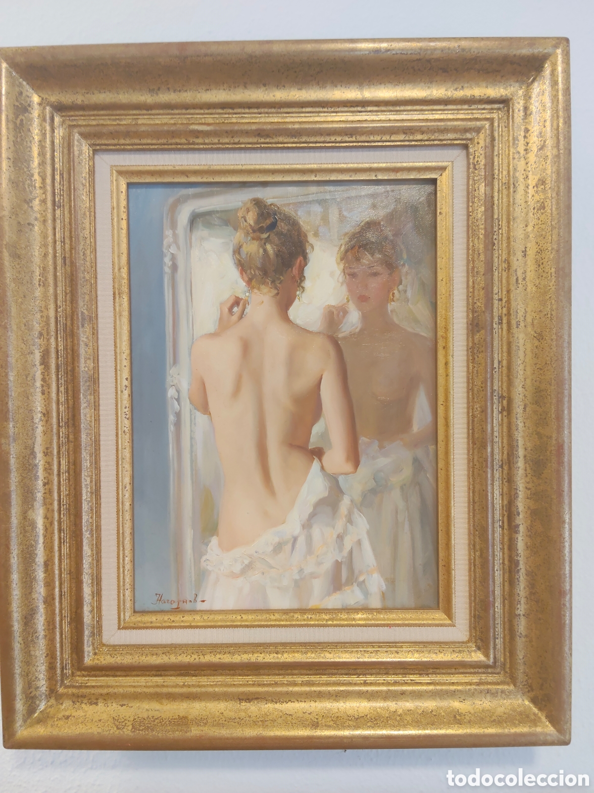 Arte: &Oacute;leo sobre lienzo BLADISLAV NOVORNOV 35x26