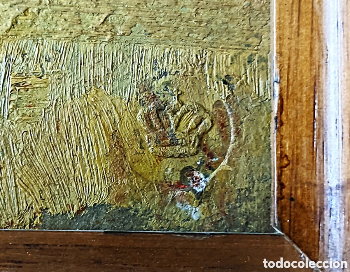 Arte: CUADRO &Oacute;LEO ALBERT JOSEPH PINTOR FRANC&Eacute;S - Foto 7
