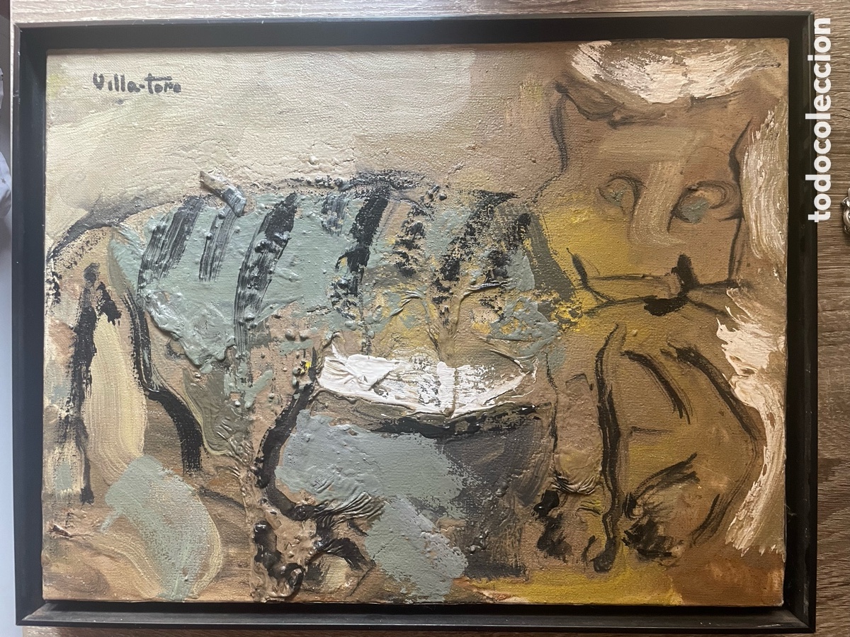 Arte: &Oacute;leo sobre lienzo de Antonio Villatoro.